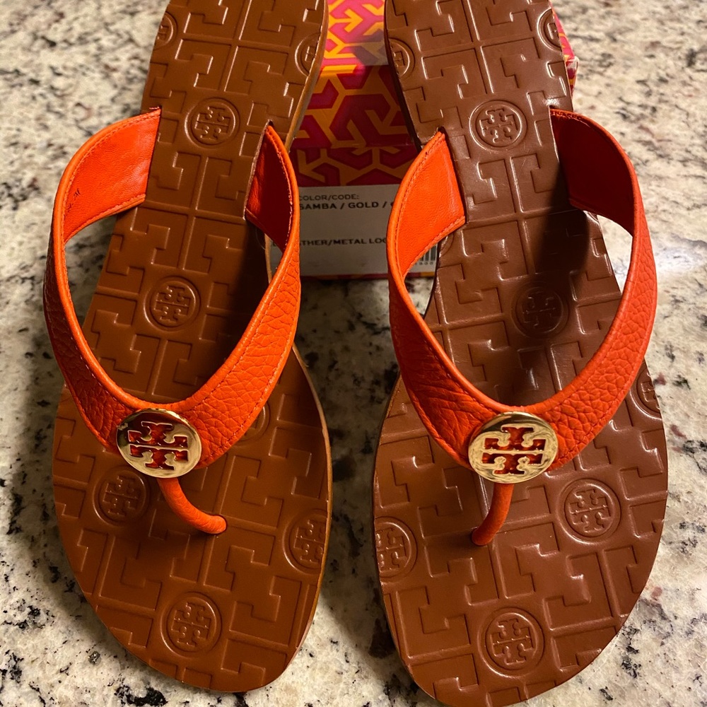 SOLD!!! Tory Burch Slippers/Thong SOLD!!!
